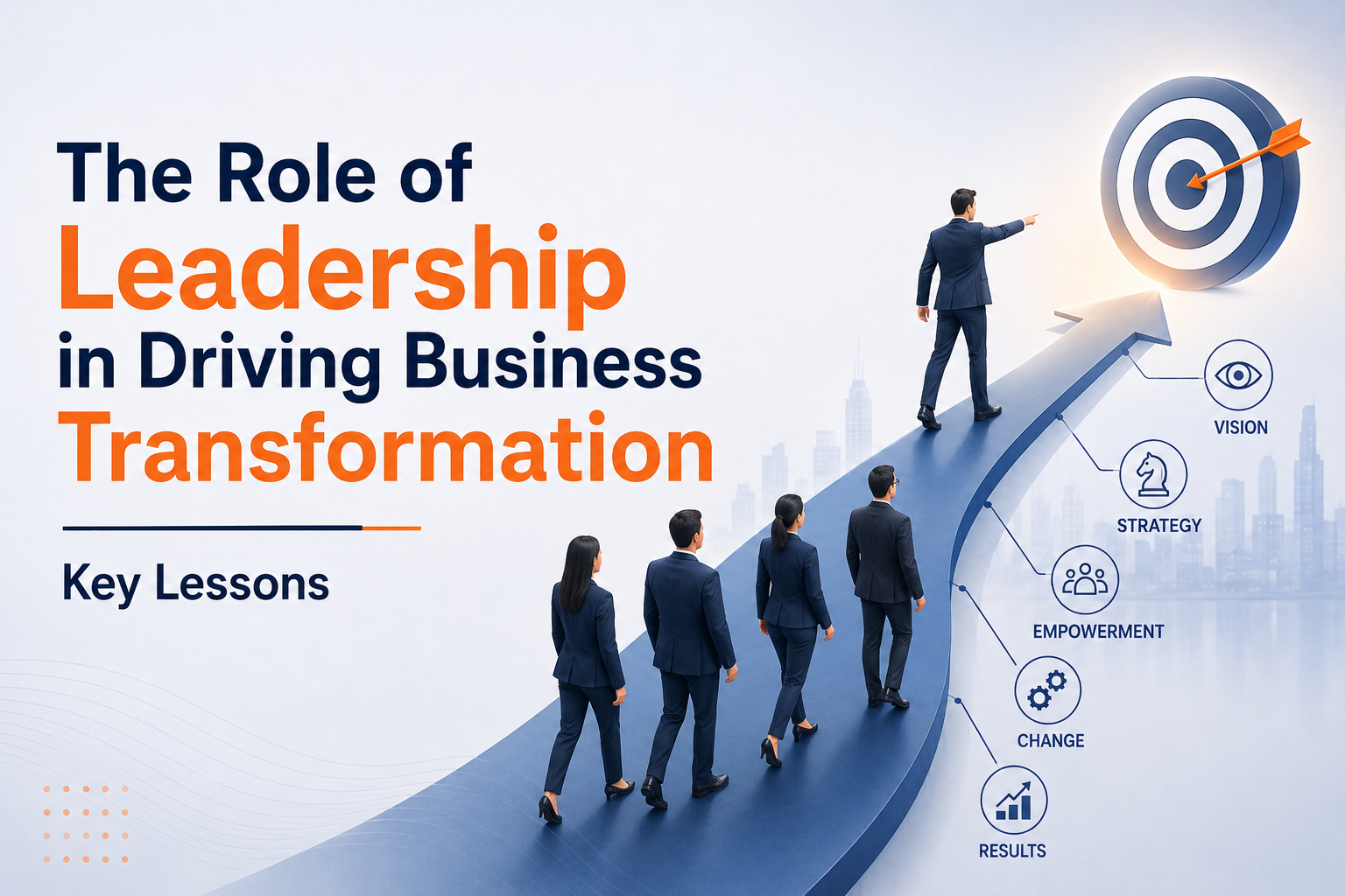 the role of leadership in driving business transformation